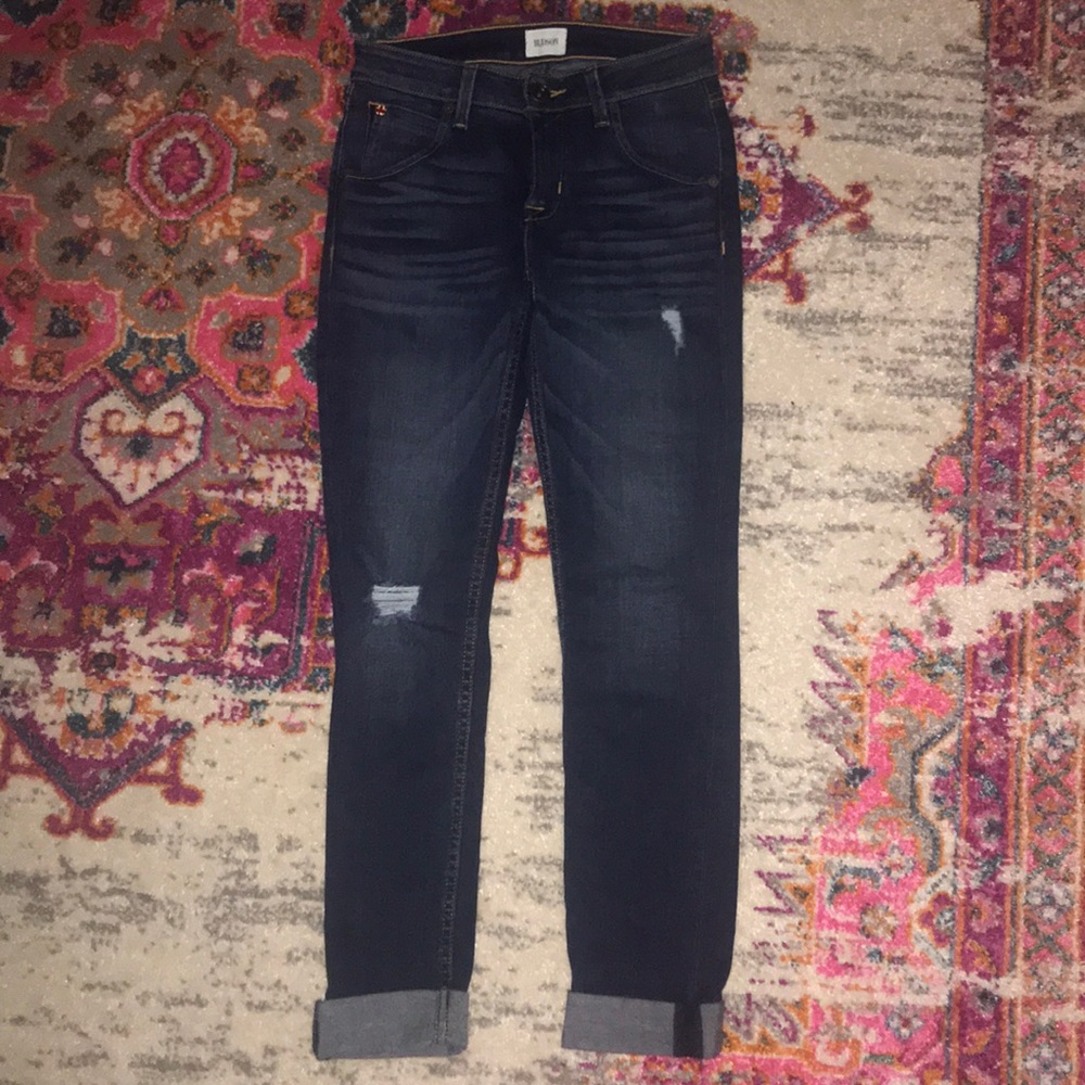 Hudson *Bacara Crop Straight Cuffed* Jeans!